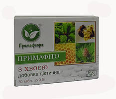 ПРИМАФІТО з хвою для лікування ГРВІ, бронхітів і пневмонії No30 Примафлора