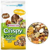 Versele-Laga Crispy Muesli Hamster корм для хом'яків щурів мишей і піщанок 1 кг