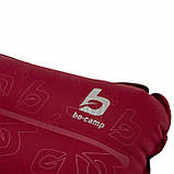 Килимок надувний Bo-Camp Laticuda Ergonomic Gold 191x60x14 cm Grey/Red (3107105), фото 4