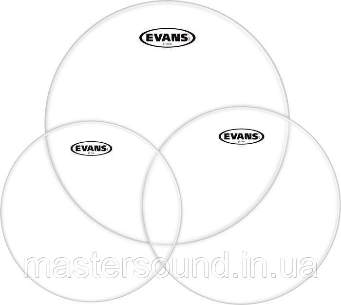 Набір пластиків Evans ETPG1CLR-S G1 CLEAR STANDARD