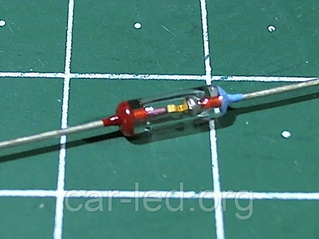 КС156Г Стабілітрон 5,6V. Скляний корпус КД-3