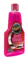 Автомобильный шампунь гель Meguiar's A2516 Soft Wash Gel, 473 мл