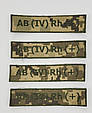 Шеврон Група крові 4-четверта негативна. Різні групи крові. На липучці, фото 3