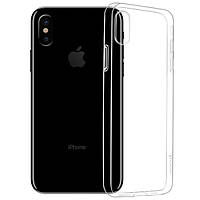 Силиконовый Чехол на iPhone Xs Max 6.5" HOCO Light series TPU case Прозрачный