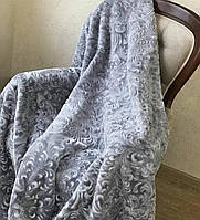 Велюровое стриженое одеяло покрывало Vie Nouvelle 200х240