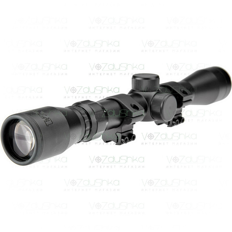 Приціл оптичний BSA-Optics S 3-9х32 WR сітка Duplex