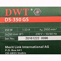 Точило DWT DS-350 GS (діаметр точильного круга 200 мм.), фото 7