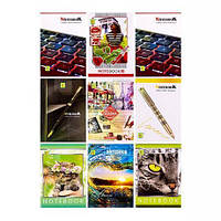 Від 8 шт. Блокнот А6 "Коленкор" 48 аркушів, ГЛЯНЕЦ тверда обкладинка купит оптом