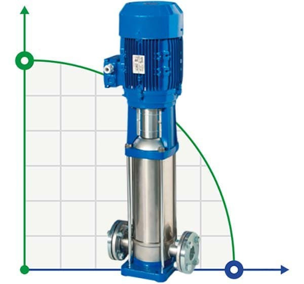 Насос відцентровий Speroni VSM 2-15 багатоступеневий вертикальний