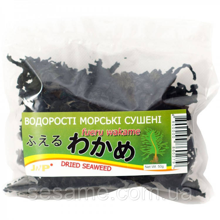 Вакаме водорості сушені Фуеру 50г
