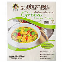 Зелёная паста карри Maepranom 50г Таиланд