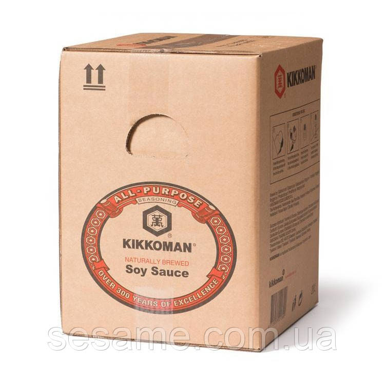Соєвий соус натуральний Kikkoman 19л