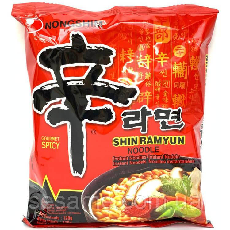 Суп Шин Рамьон гострий Nongshim 120г