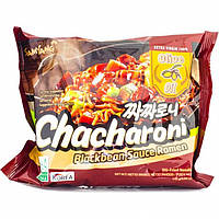 Лапша рамён с соусом из черных бобов Chacharoni Samyang 140г