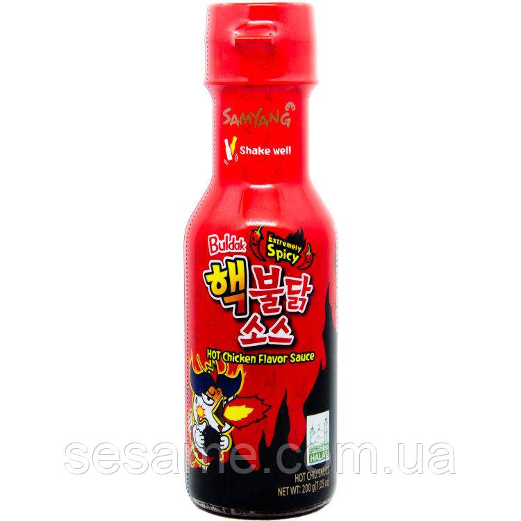 Соус Бульдак дуже гострий Extremely Spicy Buldak Samyang 200г