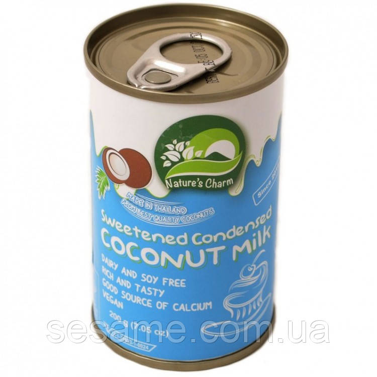 Кокосове молоко згущене Nature's Charm 200 г