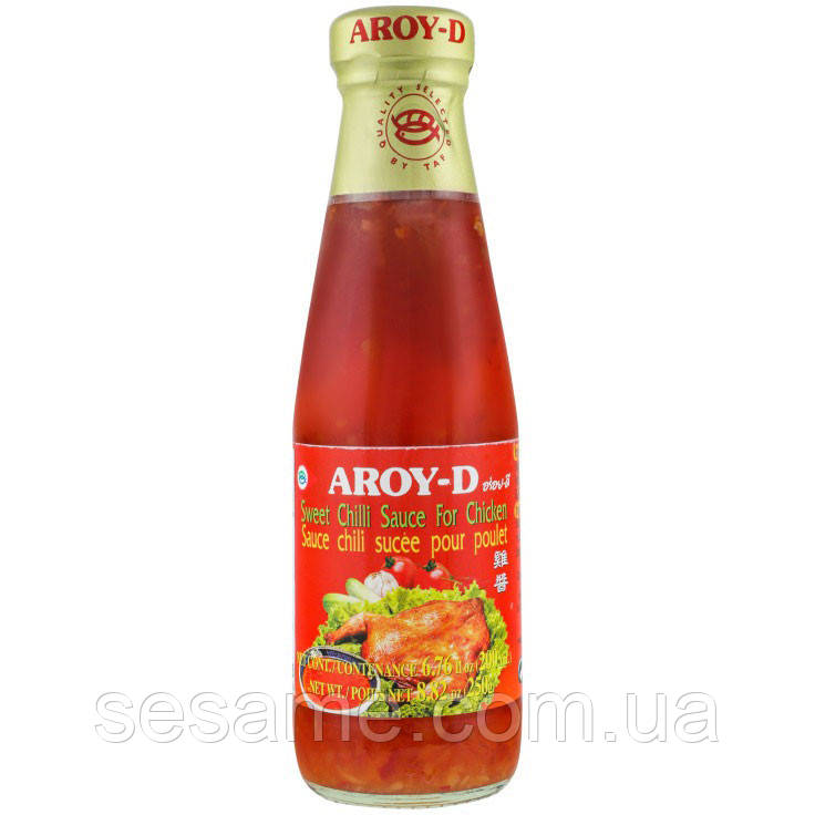 Соус гостро-солодкий для курки Aroy-D 250г