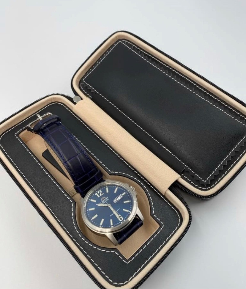 Футляр для зберігання й перевезення 2 годин Salvadore 2W-PU/B