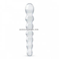 Скляний дилдо у формі намистин Gildo Glass Dildo No. 19