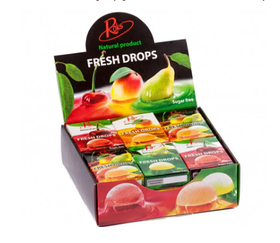 Льодяники карамель освіжаючі без цукру Холодок 30г Рокс