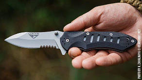 Тактичний ніж Condor BARRACUDA folding Knife (SERRATED EDGE) KF1001SS