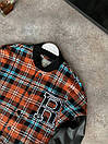Бомбер чоловічий чорно-помаранчевий в клітину Rocqerx Unisex Clothing Club R, фото 7