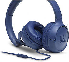HF Stereo JBL Tune 500 (JBLT500BLU) Blue UA, фото 4