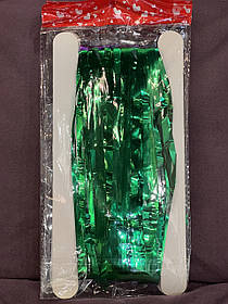 Шторка фольгована для фотозони зелена, Розмір 2 м.*1 м.