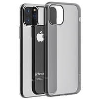 Силиконовый Чехол на iPhone 11 Pro Max 6.5" HOCO Light series TPU case Черный