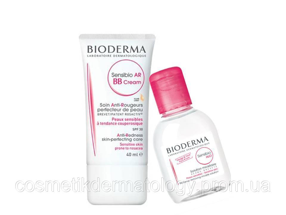 Bioderma sensibio крем легкий