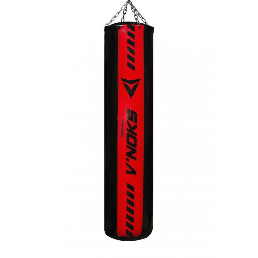 Боксерський мішок V'Noks Inizio Black 1.8 м, 85-95 кг з ланцюгами