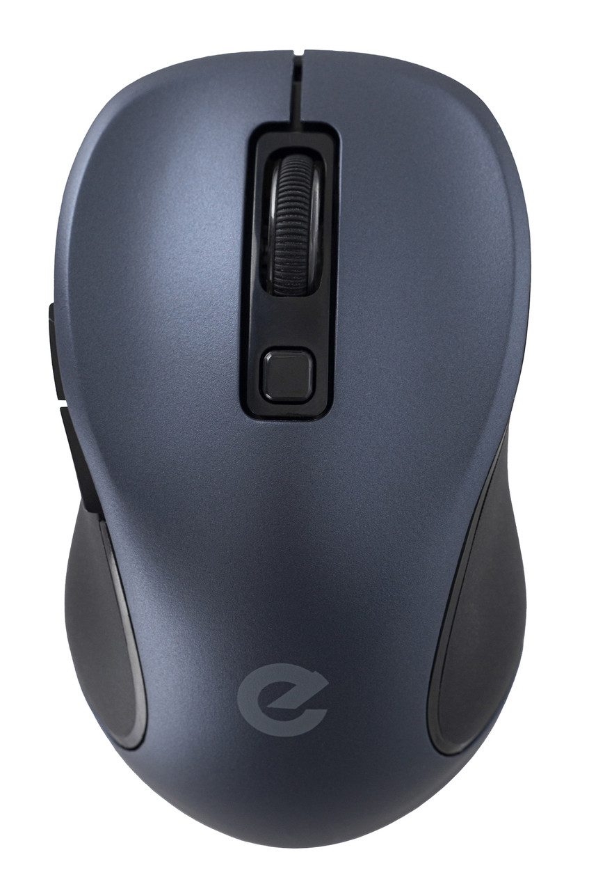 Мишка безпровідна оптична ERGO  M-710 WL 800-1200-1600 DPI Сірий/ Чорний