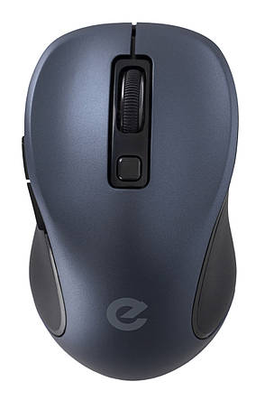 Мишка безпровідна оптична ERGO M-710 WL 800-1200-1600 DPI Сірий/ Чорний, фото 1