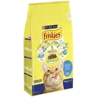 Friskies Sterelised Фрискис для стерилизованных/кастрированных котов с лососем и овощами, 10 кг.