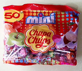 Льодяник на паличці Chupa Chups Mini 6 г 50 штук