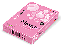 Бумага офисная цветная A4 NIVEUS, 500 л, 80 г/м2, неоновая NEOPI Neon Pink, Розовый