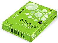 Бумага офисная цветная A4 NIVEUS, 500 л, 80 г/м2, неоновая NEOGN Neon Green, Зелёный