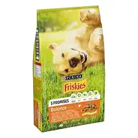 Friskies Balance Фріскіс баланс для собак середніх и крупних порід з куркою, 10 кг