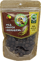 Цілюща Бджілка (мед+пилок+женьшень) 150гр