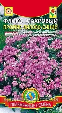Насіння Флокс махровий Проміс Лілово-Синій 5 насіння Агроніка, фото 1