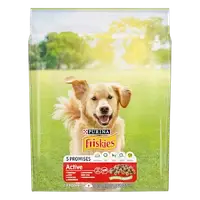 Friskies Active Фріскіс актив для собак середніх и крупних порід з яловичиною, 10 кг