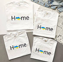 Патріотична футболка з бавовни преміум якість різні принти з українською символікою Sfad820, фото 4