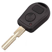 Корпус ключа BMW старый тип 2 кнопки лезвие HU58