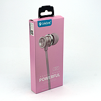 Навушники вакуумні з мікрофоном Celebrat D7