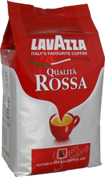 Кава в зернах LAVAZZA QUALITA ROSSA 1 KG