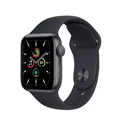 Смарт-годинник Apple Watch SE GPS 44mm Space Gray Aluminum Case with Midnight Sport Band (MKQ63)