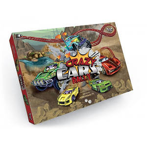 Гра настільна Danko Toys Crazy Cars Rally ДТ-ІМ-11-30