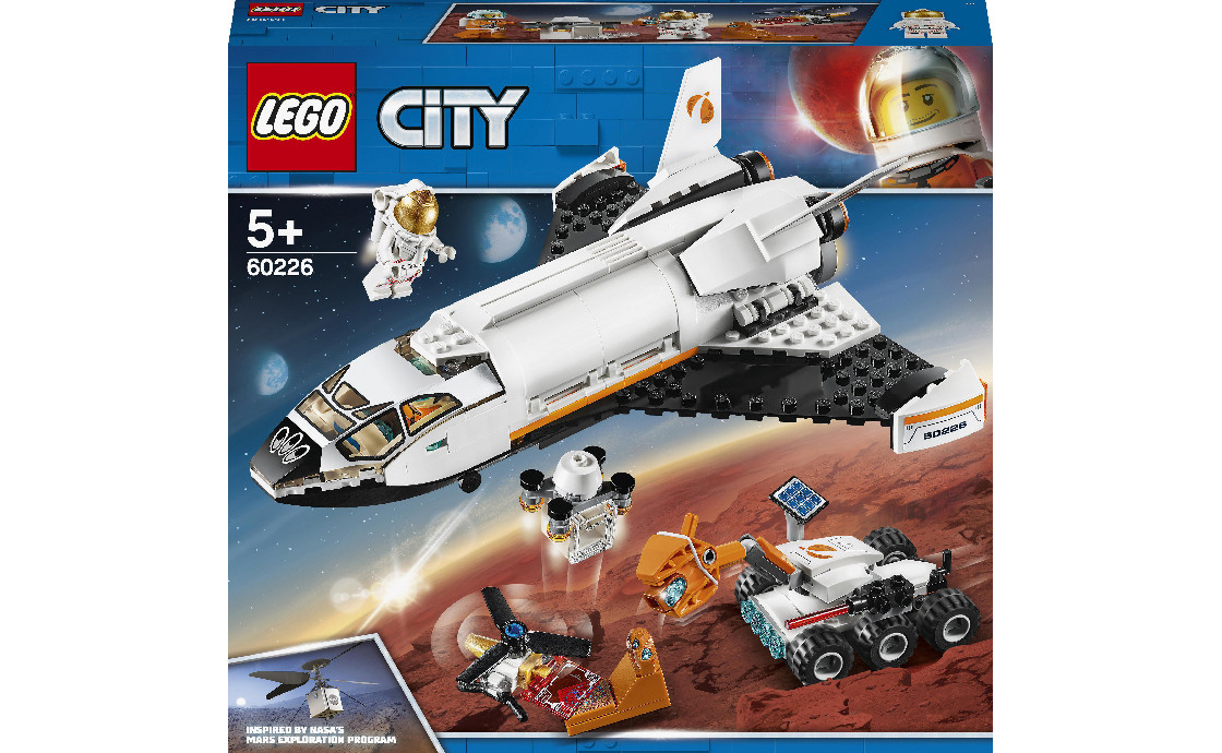 LEGO City Шаттл для досліджень Марса 60226