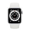 Смарт-годинник Apple Watch Series 6 GPS 44 mm Silver Aluminum Case w. White Sport B. (M00D3), фото 3