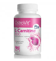 Л-Карнитин OstroVit L-CARNITINE 1000 90tabs- 90 000 концентрация